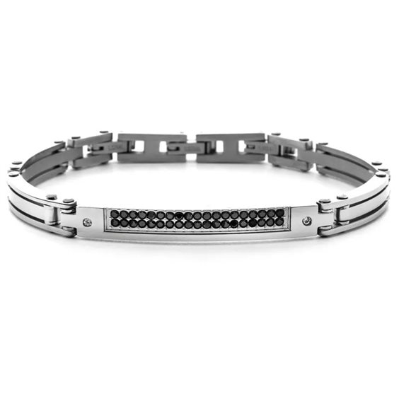 Bracciale 4US: Cesare Paciotti Uomo in Acciaio 4UBR8567W - 4UBR8567W
